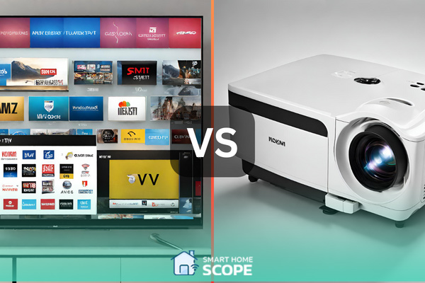 Deciding on a TV or Projector depends on your personal preferences and room size.
