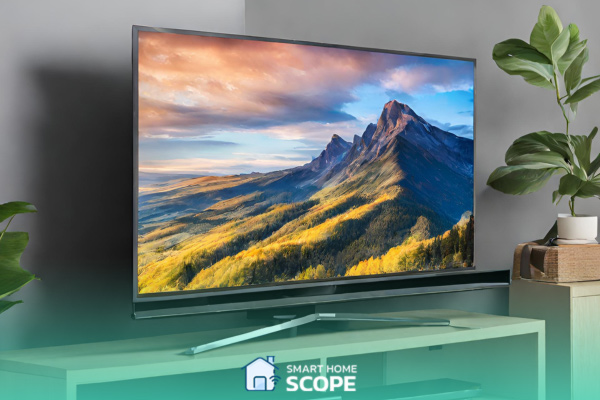 Using a TV stand is a safer option than mounting it on wall for your smart TV setup