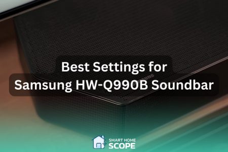 Samsung Q990B best settings