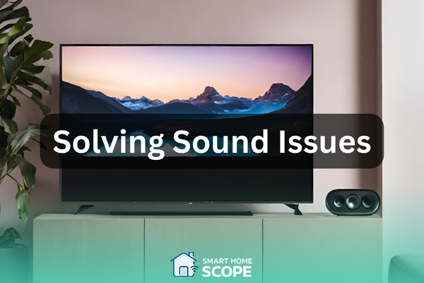 Troubleshooting smart TV sound issues