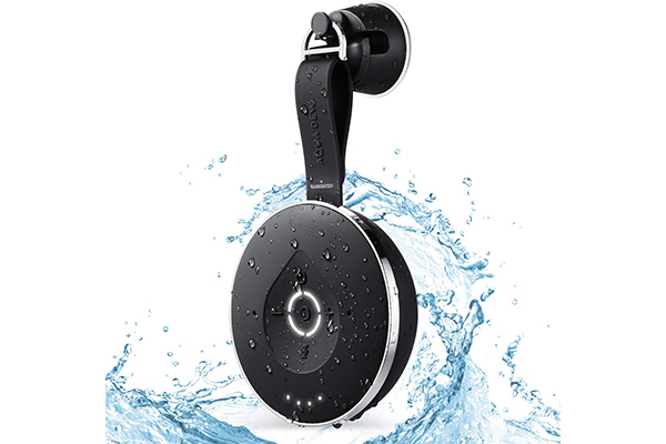 Aqua Dew is one of the best waterproof Alexa speakers
