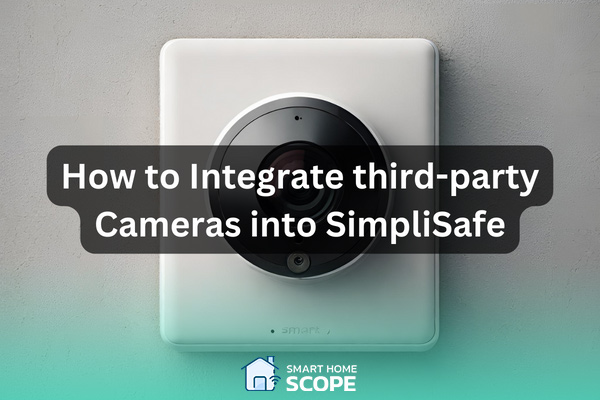 Integrating third-party cameras with SimpliSafe system