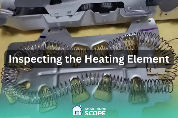 The heating element may be the reason why Samsung dryer is stuck on cooling