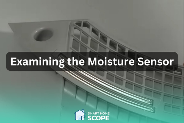 Examine the moisture sensor to find out if it's causing the Samsung dryer cooling light to stay on