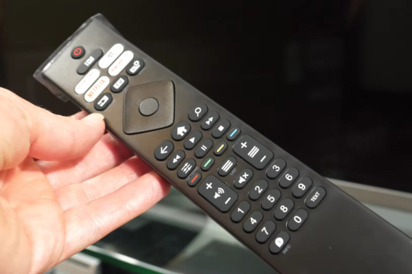 Here's a look of Philips TV's remote control