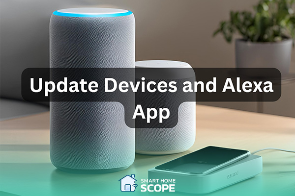 Updating Alexa device, smart device and Alexa app could be helpful