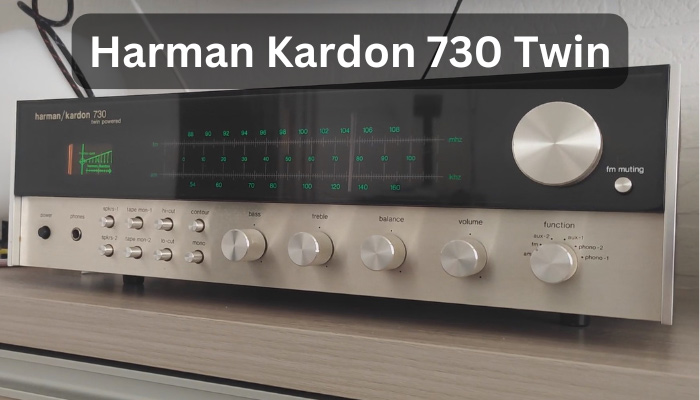 Harman Kardon 730 twin is a perfect vintage receiver