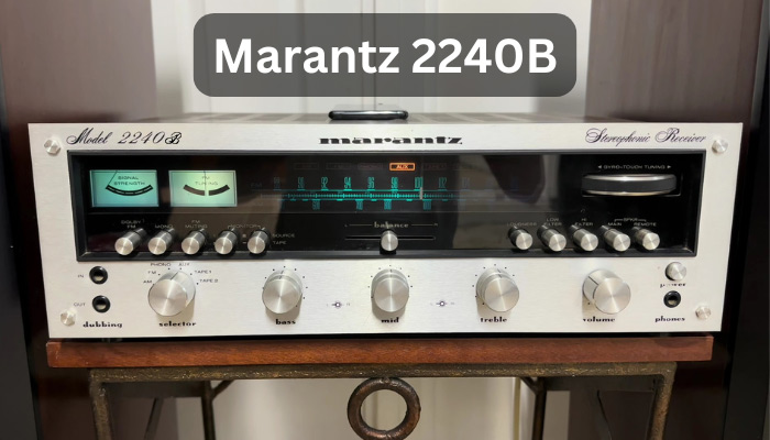 The Marantz 2240B is one of the best vintage receivers to buy.