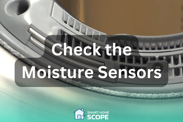 You can check the moisture sensors if the Samsung dryer is still saying filter check but filter is clean.