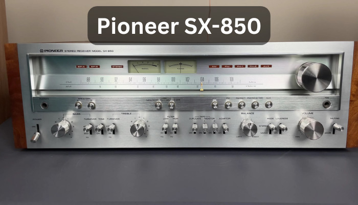 Pioneer is one of the top brands for vintage receivers