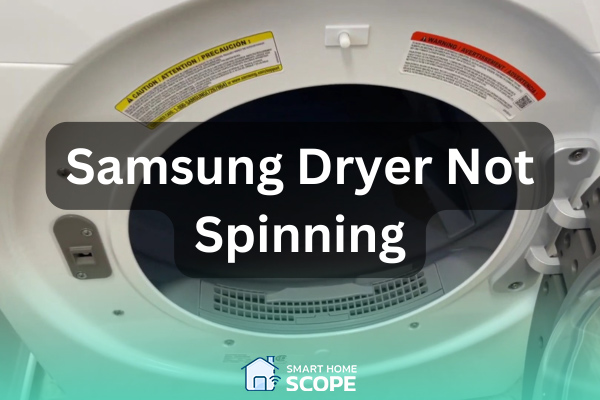 Samsung dryer spinning problem may be caused by bad motor coupling, clogged vents, belt malfunction, and many more.