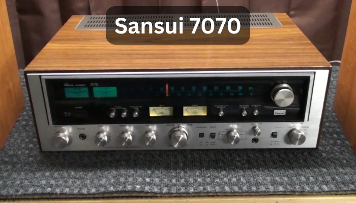 The Sansui 7070 is a blast from the 70s, it can definitely be a perfect choice.