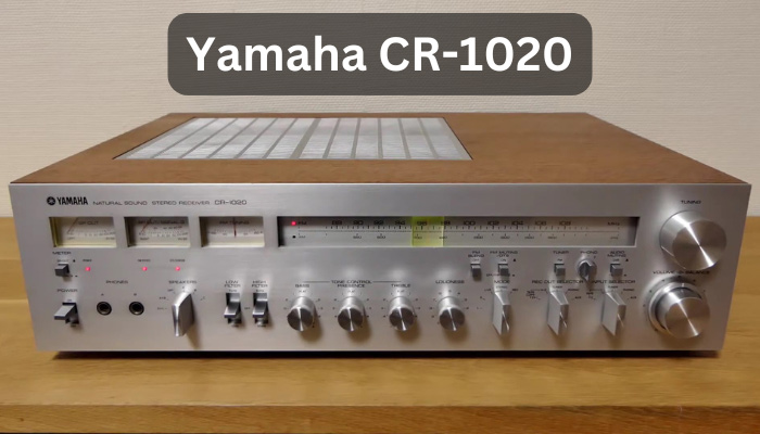 The Yamaha CR-1020, one of the best vintage receivers and a true beauty.