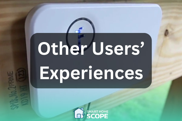 Other users' experiences