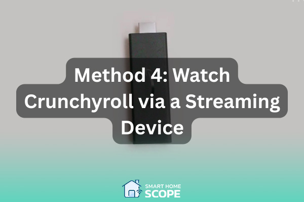 Using a streaming device like Amazon Fire Stick is one of the easiest methods for watching Crunchyroll, but it adds up to costs.