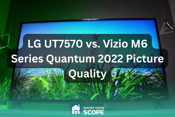 Comparing LG UT7570 vs. Vizio M6, the Vizio TV offers better picture quality.