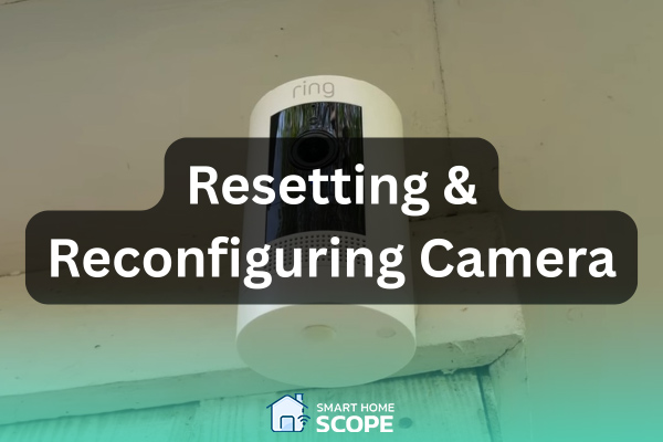 If your Ring camera is still not recording motion, then resetting it is the last resort.