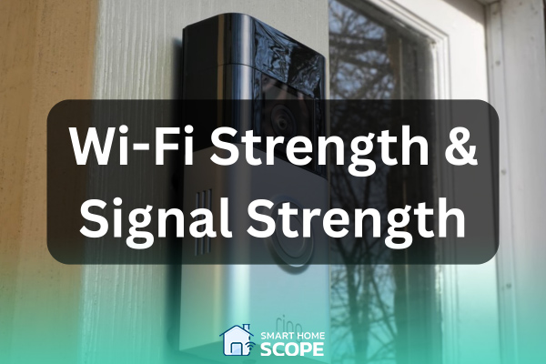 If Ring camera doesn't have a strong signal, it can't upload recordings or may lag in motion detection.