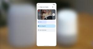 Google Home media controller gets Material 3 redesign